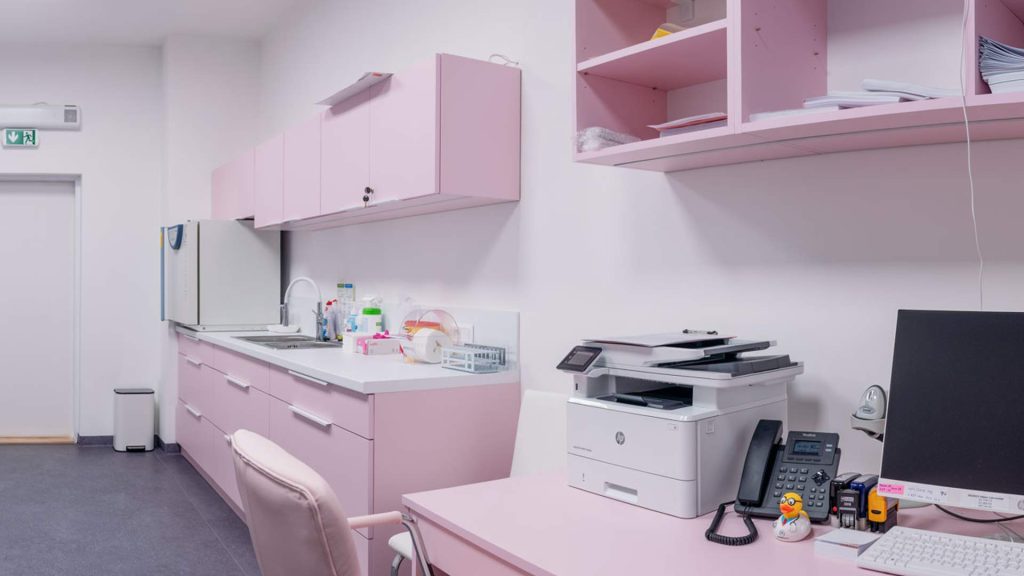 Gynekologická ambulancia ALPHA GYN Sabinov – zázemie ambulancie